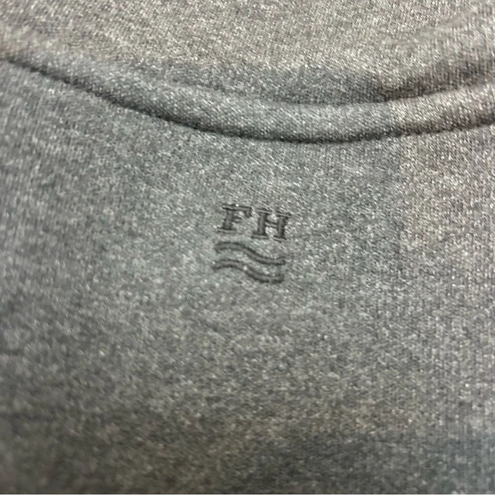 Fair Harbor Compass Quarter-zip Dark Gray Men’s Pullover Sweatshirt Size XL